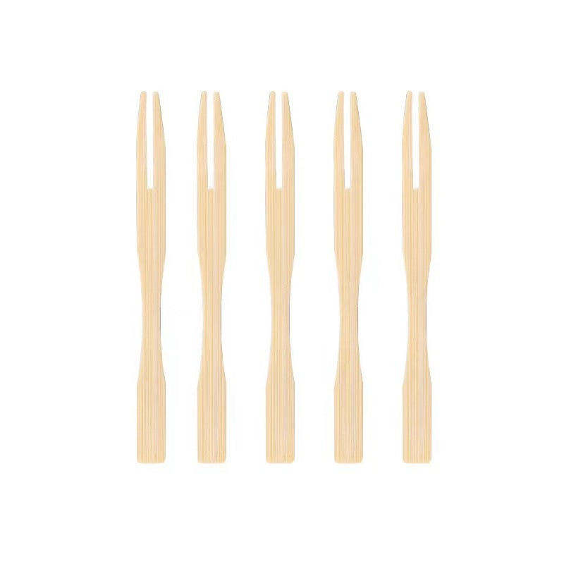 Bamboo Fruit Forks 100pcs/bag | EXW Prices per bag