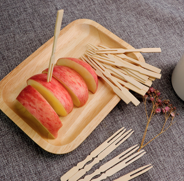 Bamboo Fruit Forks 100pcs/bag | EXW Prices per bag
