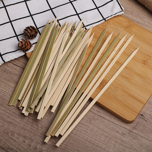Flat bamboo skewers, bamboo sticks 10000pcs in a carton | EXW Prices