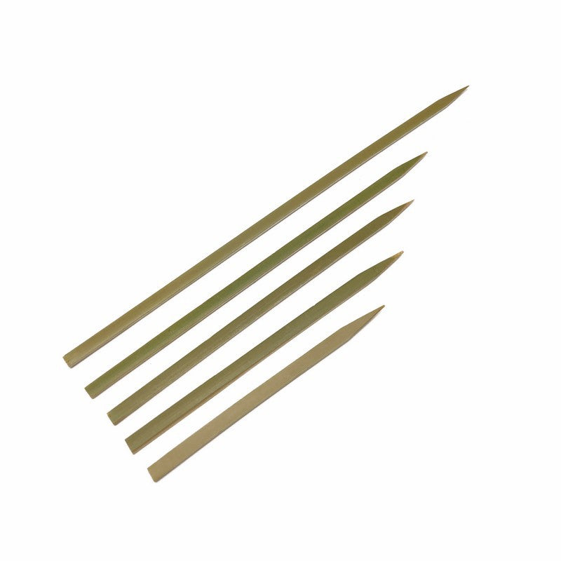 Flat bamboo skewers, bamboo sticks 10000pcs in a carton | EXW Prices