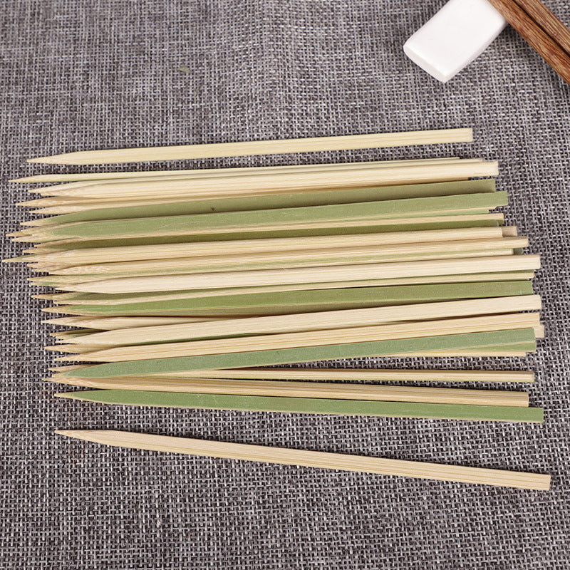 Flat bamboo skewers, bamboo sticks 10000pcs in a carton | EXW Prices
