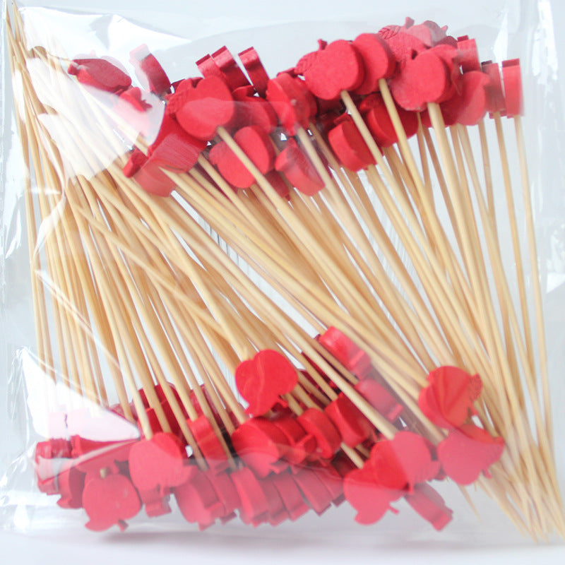 Models 1~100 | Bamboo Fruit Picks Food Picks – 10000pcs/Carton | Disposable Skewers for Parties & Catering | EXW Prices