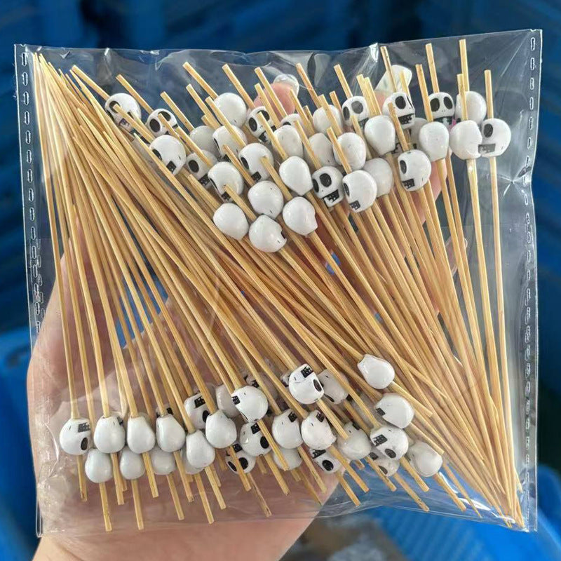 Models 1~100 | Bamboo Fruit Picks Food Picks – 10000pcs/Carton | Disposable Skewers for Parties & Catering | EXW Prices