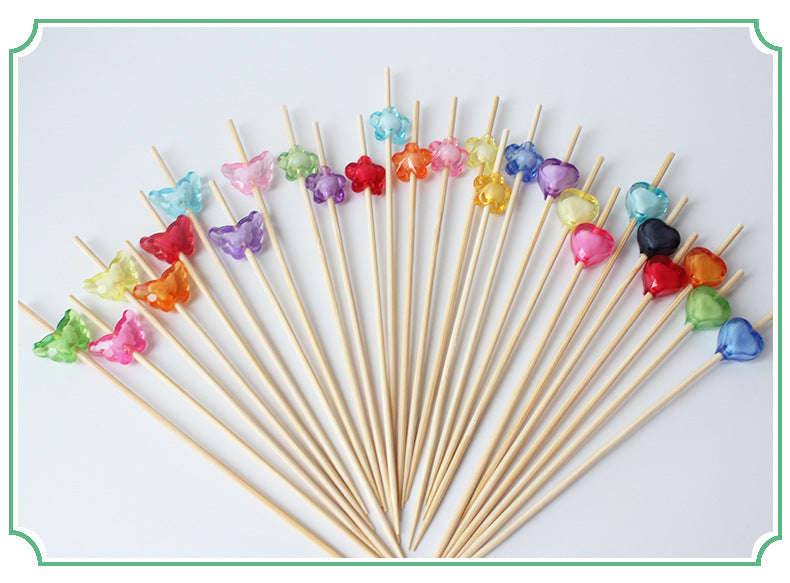 Models 1~100 | Bamboo Fruit Picks Food Picks – 10000pcs/Carton | Disposable Skewers for Parties & Catering | EXW Prices