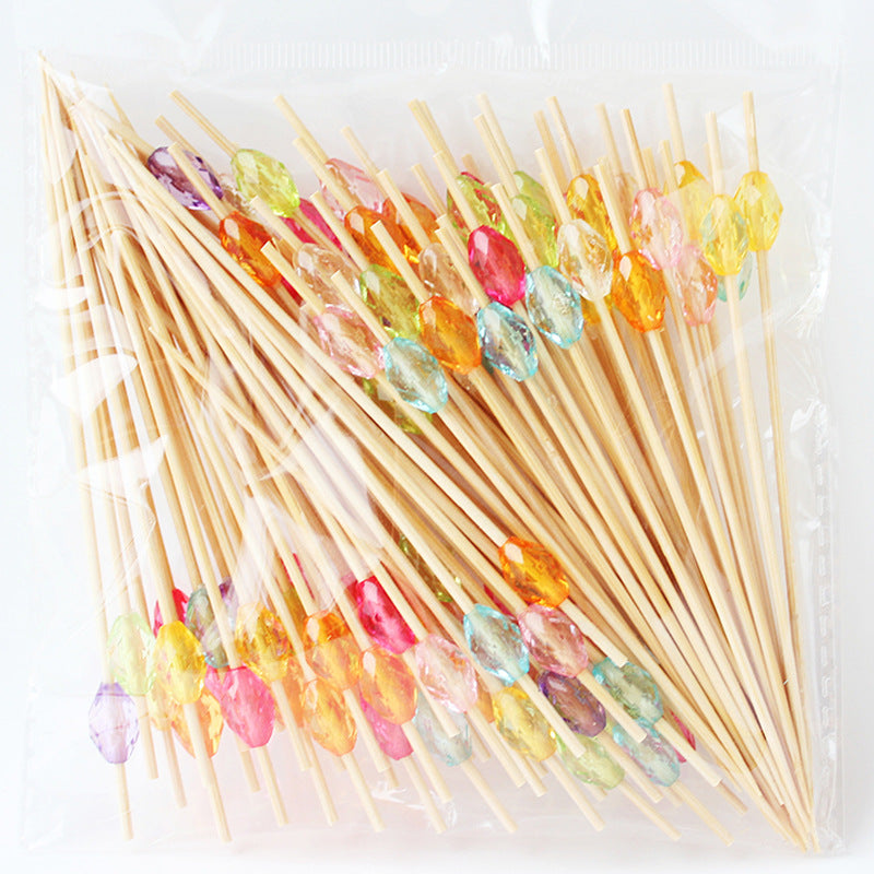 Models 1~100 | Bamboo Fruit Picks Food Picks – 10000pcs/Carton | Disposable Skewers for Parties & Catering | EXW Prices