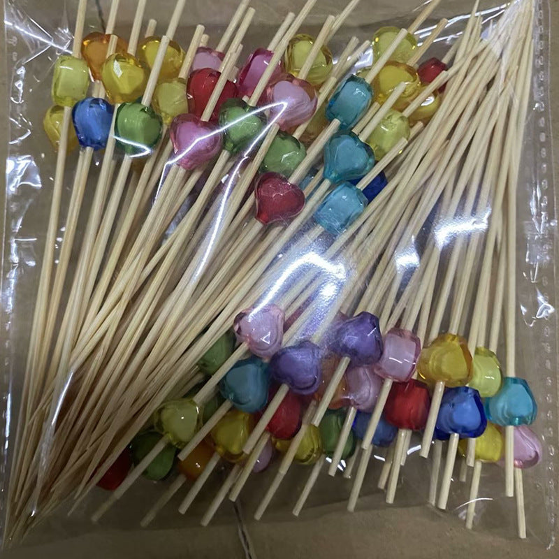 Models 1~100 | Bamboo Fruit Picks Food Picks – 10000pcs/Carton | Disposable Skewers for Parties & Catering | EXW Prices