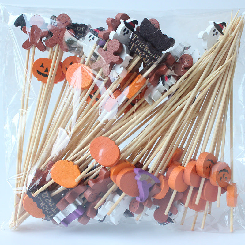 Models 1~100 | Bamboo Fruit Picks Food Picks – 10000pcs/Carton | Disposable Skewers for Parties & Catering | EXW Prices