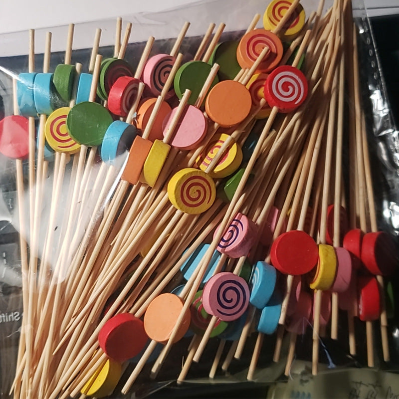 Models 101~200 | Bamboo Fruit Picks Food Picks – 10000pcs/Carton | Disposable Skewers for Parties & Catering | EXW Prices