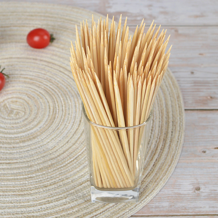 Premium Bamboo BBQ Skewers | Length 100–900 mm | Diameter 2–7 mm | EXW prices