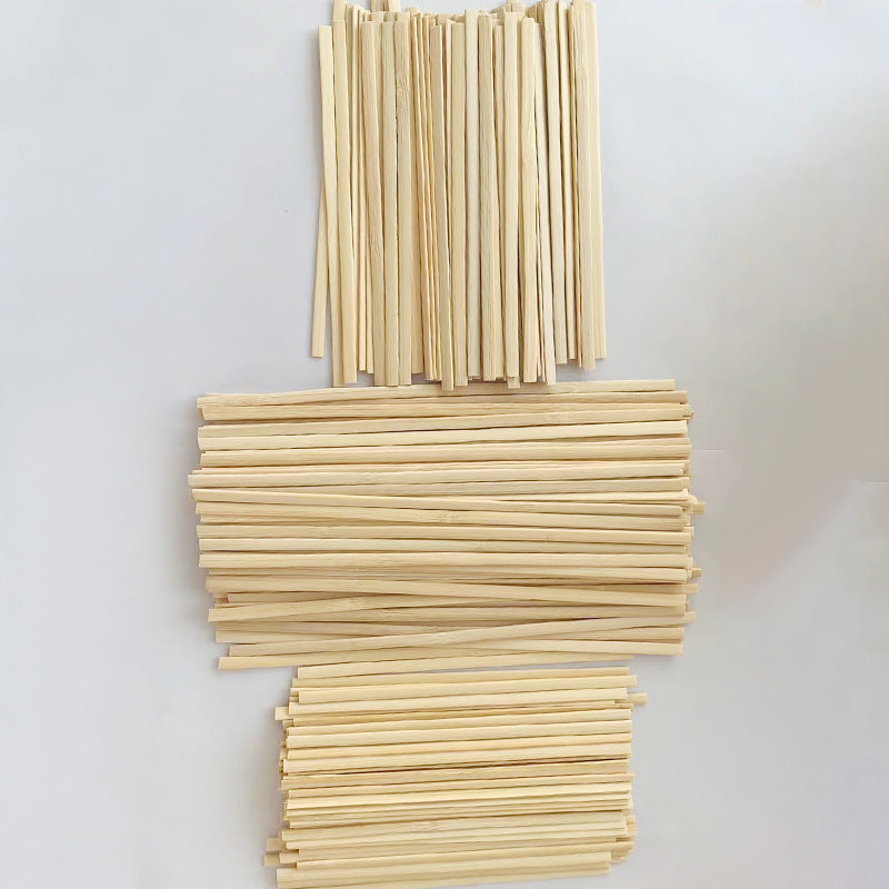 Flat-Head Bamboo Coffee Stirrers – 100pcs/Bag, 100 Bags/Carton | Eco-Friendly Coffee Sticks | EXW Prices