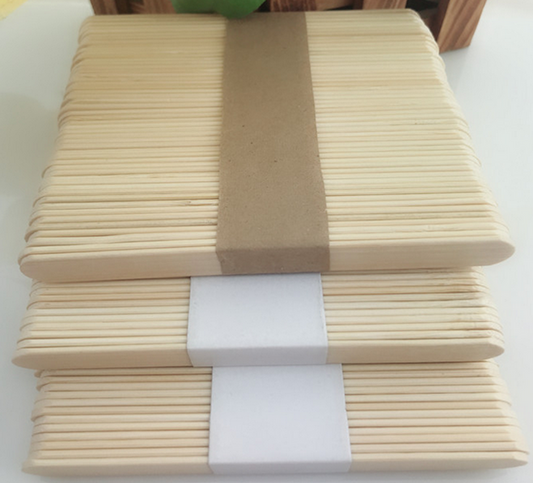 Bamboo Ice Cream Sticks – Food-Grade Natural Popsicle Sticks (10,000pcs/ctn, MOQ 2 Cartons) | EXW Prices