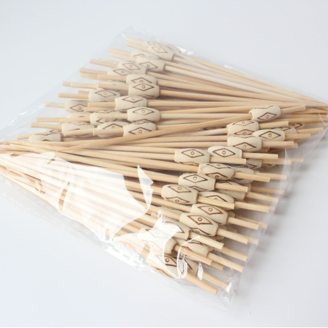 Models 1~100 | Bamboo Fruit Picks Food Picks – 10000pcs/Carton | Disposable Skewers for Parties & Catering | EXW Prices
