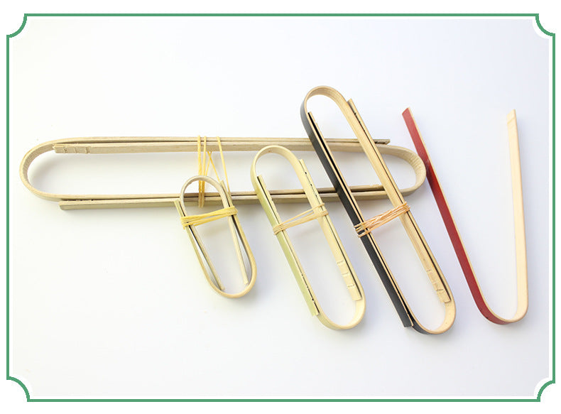 Bamboo Food Tongs – Natural Green Bamboo Bread & Snack Tongs, Dyed Bamboo Serving Tongs, Food-Grade | EXW Prices