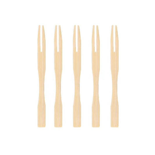 Bamboo Fruit Forks 100pcs/bag | EXW Prices per bag