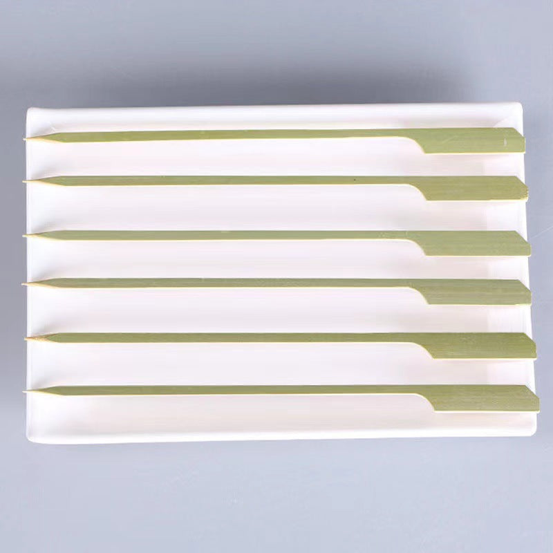 Bamboo Paddle Skewers – Flat Grip Picks for Appetizers & Catering (100pcs/bag) | EXW Prices per bags