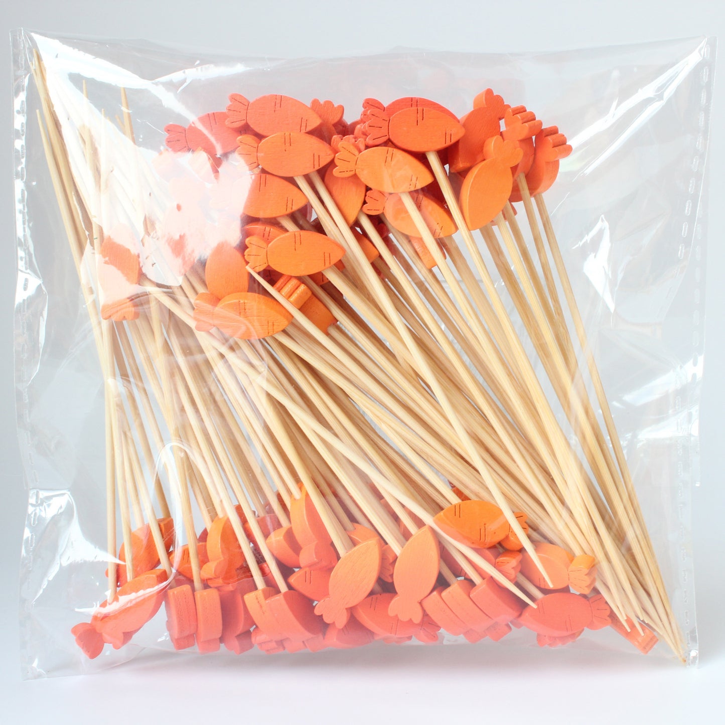 Models 1~100 | Bamboo Fruit Picks Food Picks – 10000pcs/Carton | Disposable Skewers for Parties & Catering | EXW Prices