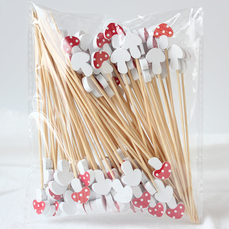 Models 1~100 | Bamboo Fruit Picks Food Picks – 10000pcs/Carton | Disposable Skewers for Parties & Catering | EXW Prices