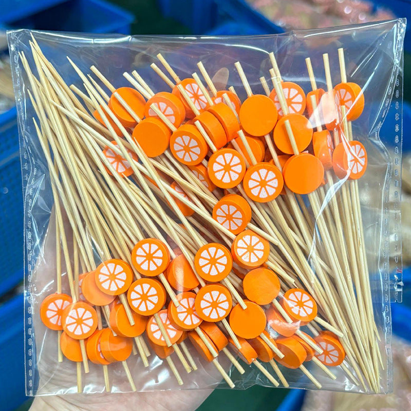 Models 1~100 | Bamboo Fruit Picks Food Picks – 10000pcs/Carton | Disposable Skewers for Parties & Catering | EXW Prices