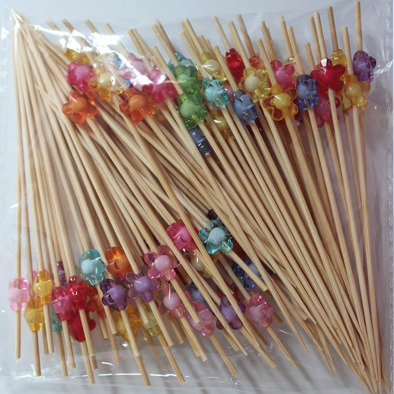 Models 1~100 | Bamboo Fruit Picks Food Picks – 10000pcs/Carton | Disposable Skewers for Parties & Catering | EXW Prices