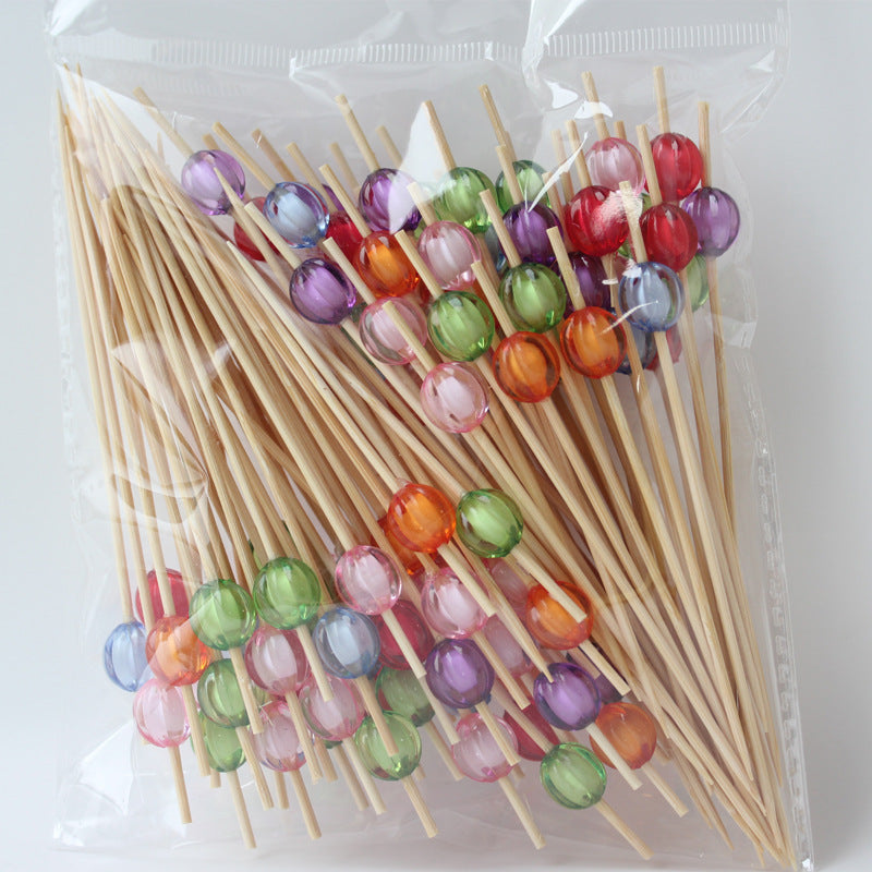 Models 1~100 | Bamboo Fruit Picks Food Picks – 10000pcs/Carton | Disposable Skewers for Parties & Catering | EXW Prices