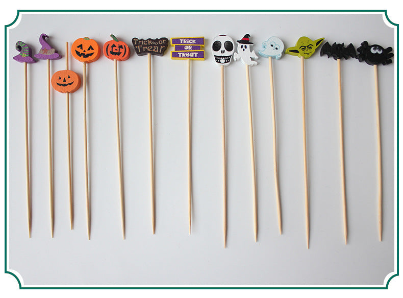 Models 1~100 | Bamboo Fruit Picks Food Picks – 10000pcs/Carton | Disposable Skewers for Parties & Catering | EXW Prices
