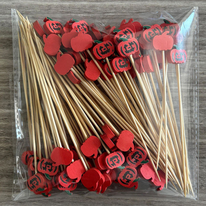 Models 1~100 | Bamboo Fruit Picks Food Picks – 10000pcs/Carton | Disposable Skewers for Parties & Catering | EXW Prices