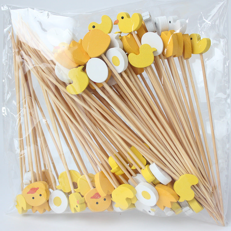 Models 101~200 | Bamboo Fruit Picks Food Picks – 10000pcs/Carton | Disposable Skewers for Parties & Catering | EXW Prices