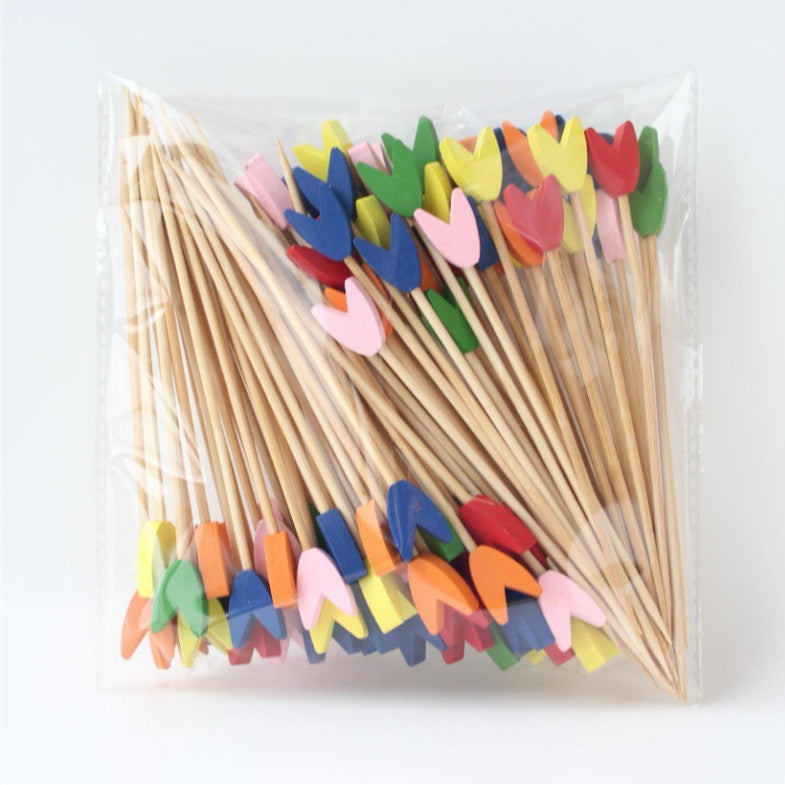 Models 101~200 | Bamboo Fruit Picks Food Picks – 10000pcs/Carton | Disposable Skewers for Parties & Catering | EXW Prices