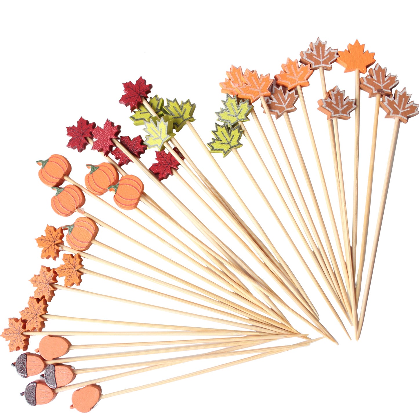 Models 101~200 | Bamboo Fruit Picks Food Picks – 10000pcs/Carton | Disposable Skewers for Parties & Catering | EXW Prices