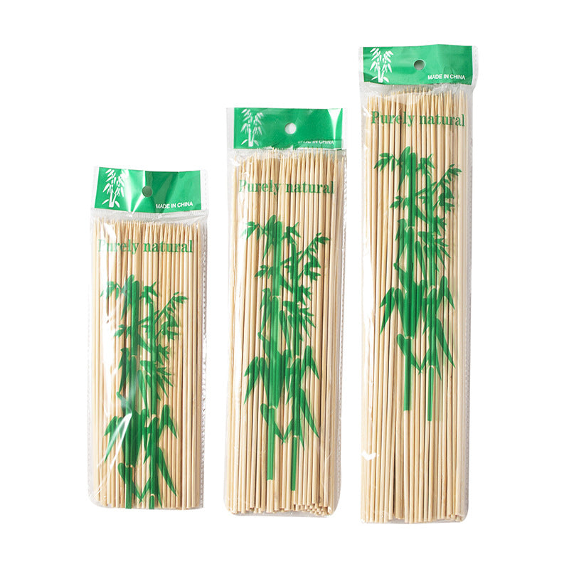 Premium Bamboo BBQ Skewers | Length 100–900 mm | Diameter 2–7 mm | EXW prices