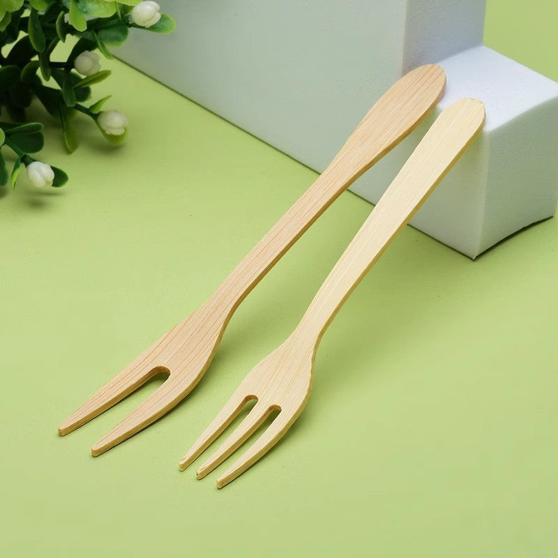 Bamboo Fruit Forks 100pcs/bag | EXW Prices per bag