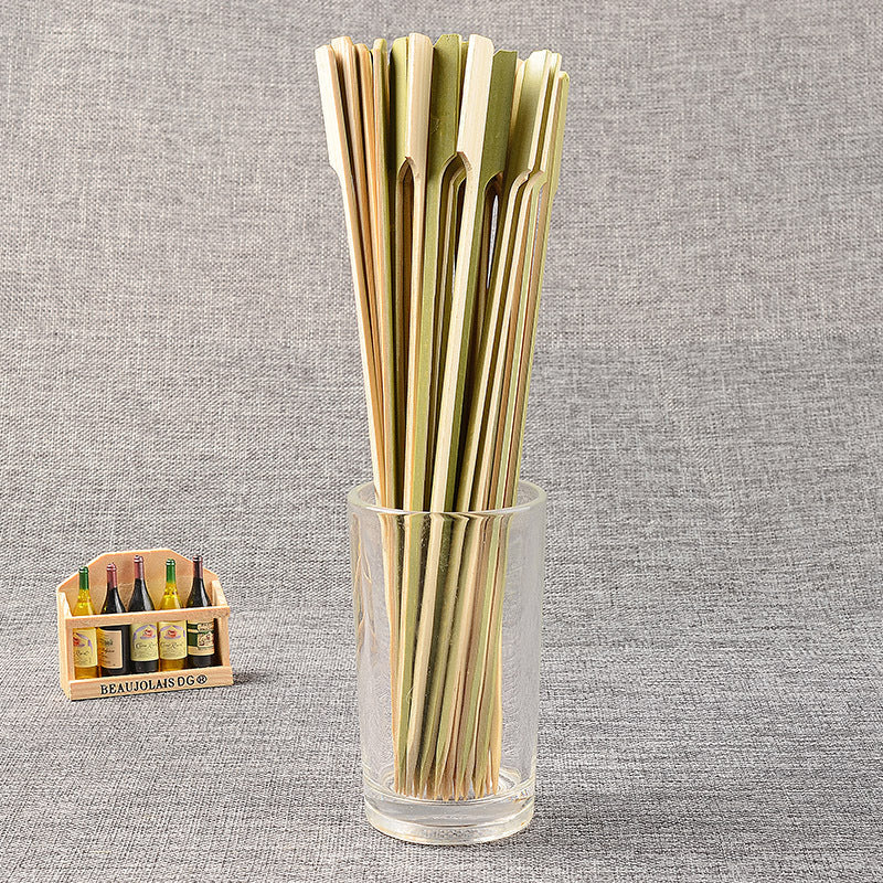 Bamboo Paddle Skewers – Flat Grip Picks for Appetizers & Catering (100pcs/bag) | EXW Prices per bags
