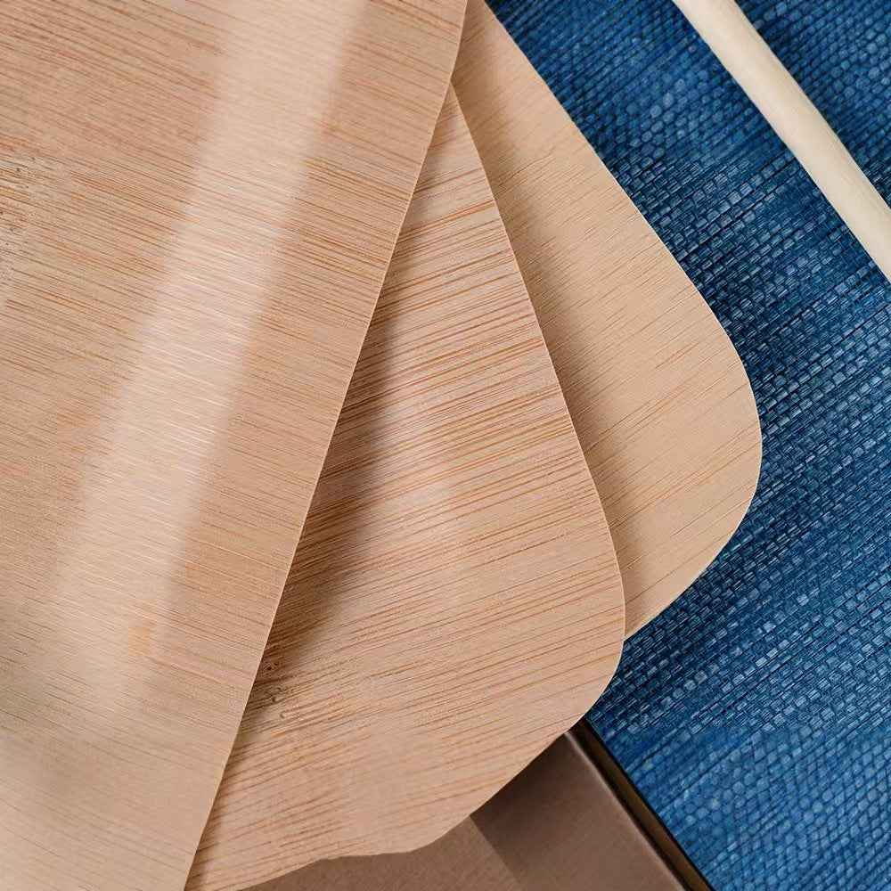 500PCS Custom-LOGO Wedding Plates, Event Plates, made from 100% natural bamboo, compostable and biodegradable | EXW Prices