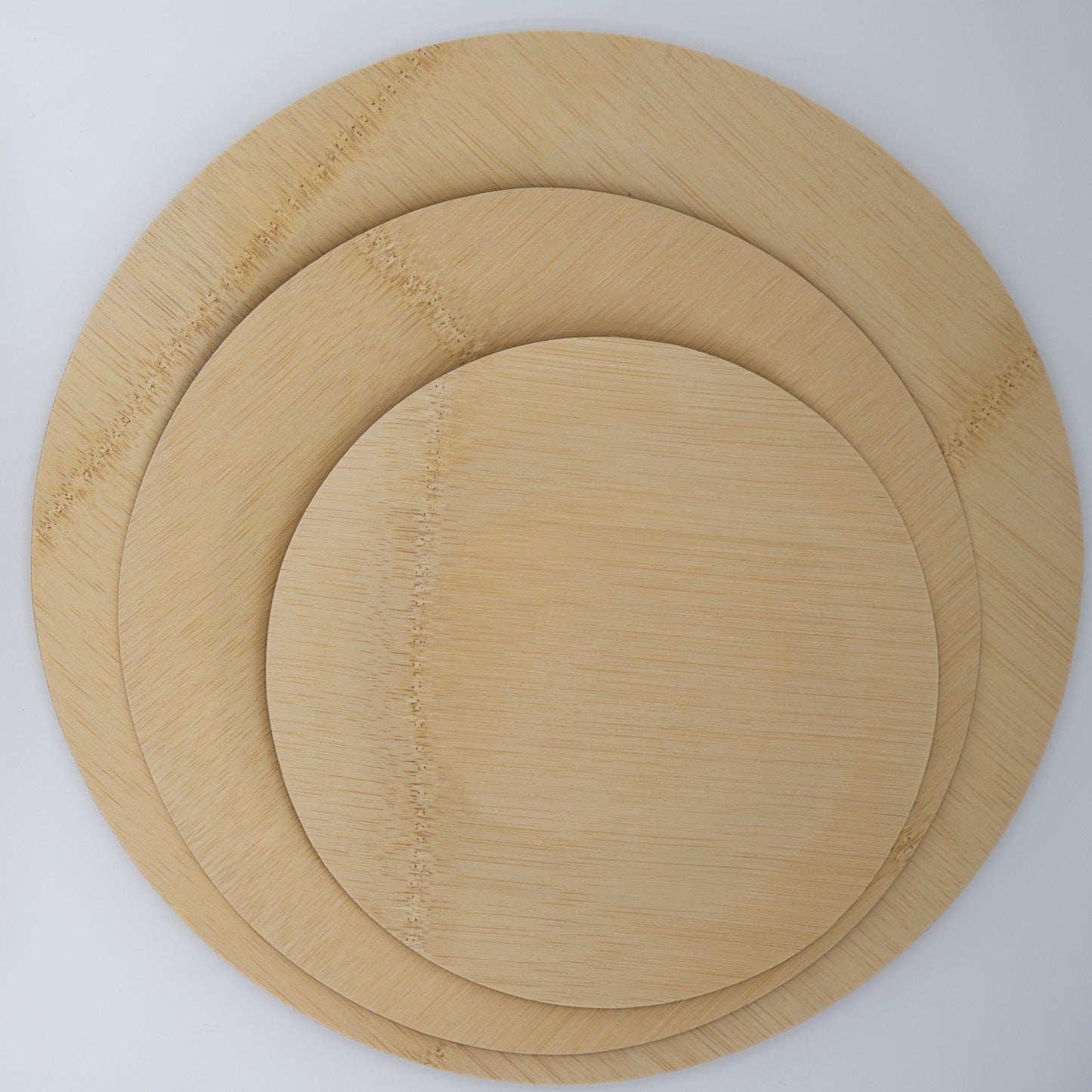 500PCS Custom-LOGO Wedding Plates, Event Plates, made from 100% natural bamboo, compostable and biodegradable | EXW Prices