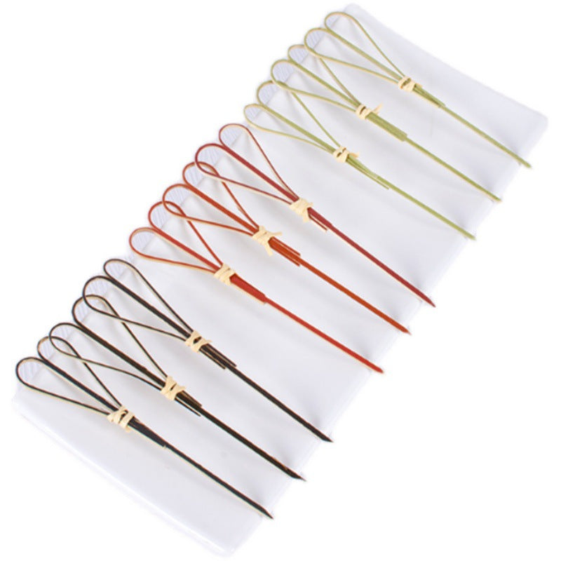 Bamboo Finger Picks/Knot Picks/Heart Shape Picks – 100% Natural Skewers for Appetizers, Cocktails & Catering (10,000pcs/ctn | EXW Prices