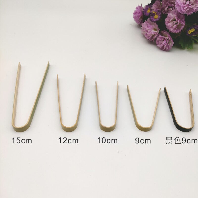 Bamboo Food Tongs – Natural Green Bamboo Bread & Snack Tongs, Dyed Bamboo Serving Tongs, Food-Grade | EXW Prices