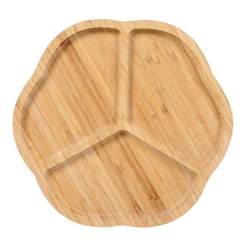 Bamboo Homeware | Bamboo Serving Trays | Creative Modular Bamboo Snack & Tea Serving Tray – Multi-Compartment, Custom Logo Wholesale